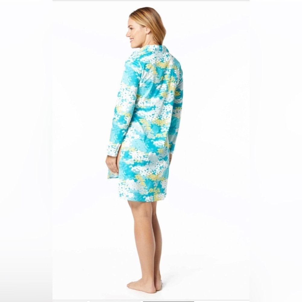 Carmen Marc Valvo Convertible Front Tie Shirt Swim Cover Up NEW XL Nordstrom - Picture 4 of 4